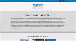 Desktop Screenshot of mapcoprinters.com